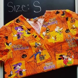 Halloween Scrub Top
